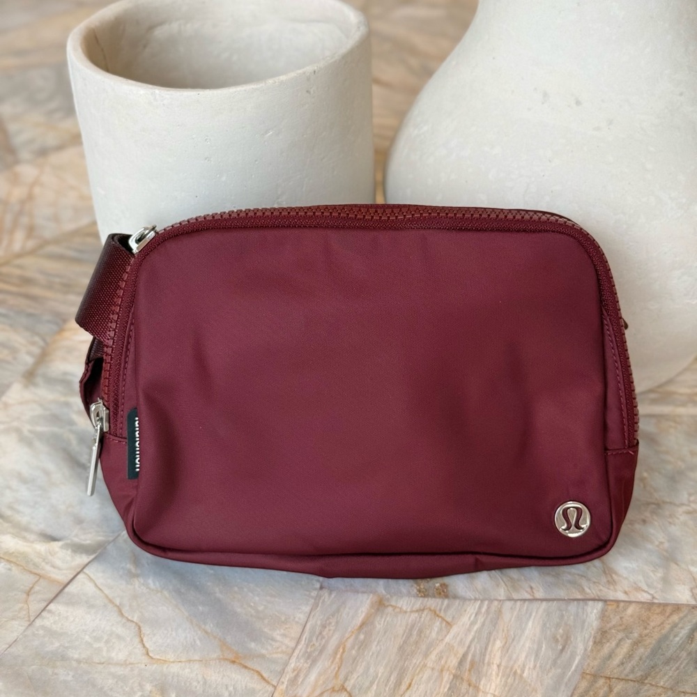 Lululemon Athletica Burgundy Crossbody Bag